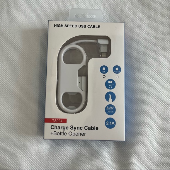 Charge Sync Cable plus Bottle Opener - Picture 1 of 4